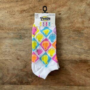 5/$20 NEW Adult 5-9.5 PEEPS Chick Socks